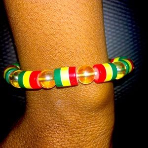 African beaded bracelet